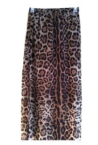 3/$10 Forever 21 Leopard Print Skirt